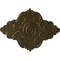 Ekena Millwork Piedmont Ceiling Medallion (Fits Canopies up to 6 1/2"), 67 1/8"W x 48 5/8"H x 1 7/8"P, Brass CM67PEBRS - alternate 1
